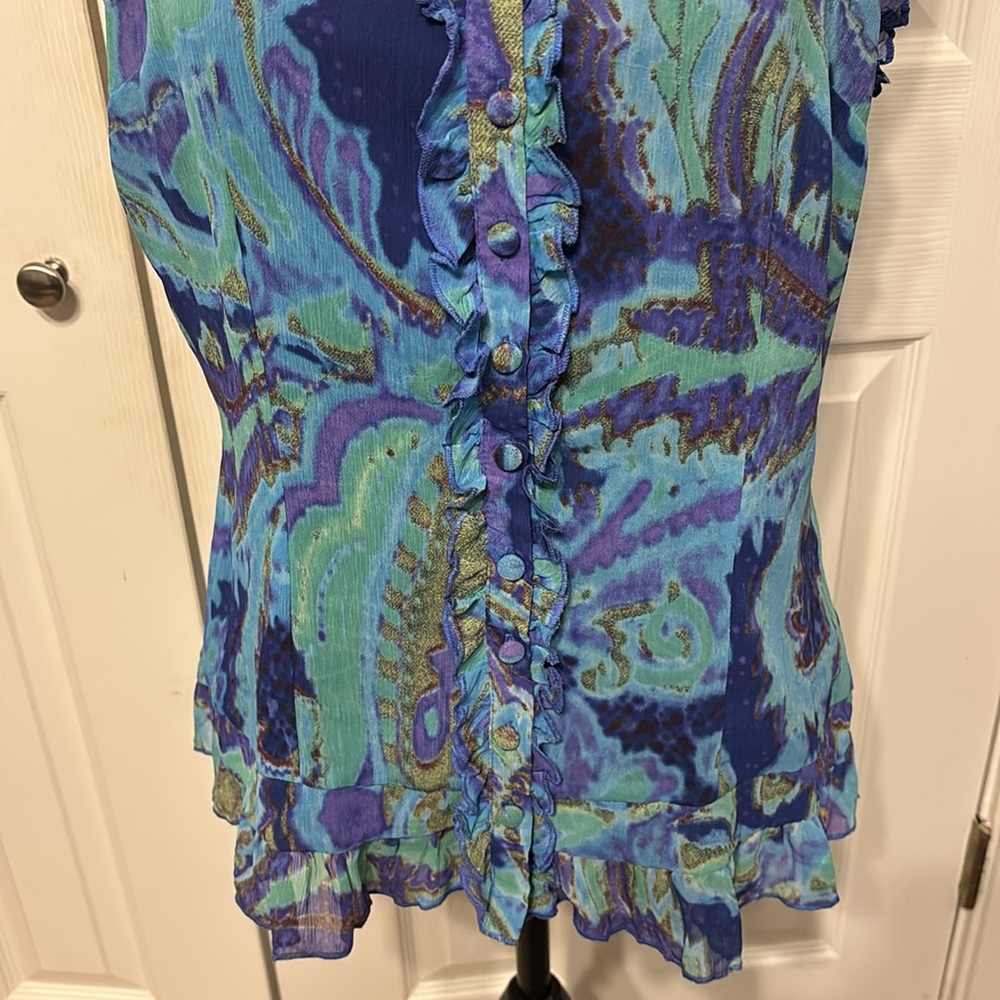 Per Una Ruffled Camisole Top - Picture 3 of 10